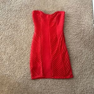 bebe Strapless dresss